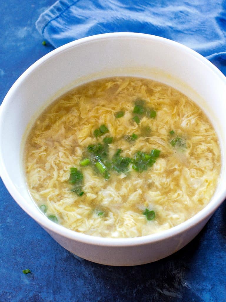 The Best Egg Drop Soup Recipe (+VIDEO) - The Girl Who Ate Everything