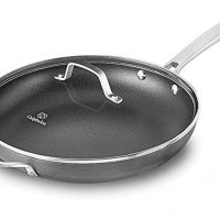 Calphalon 1932340 Classic Omelette Fry Pan with Cover 12-inch Grey
