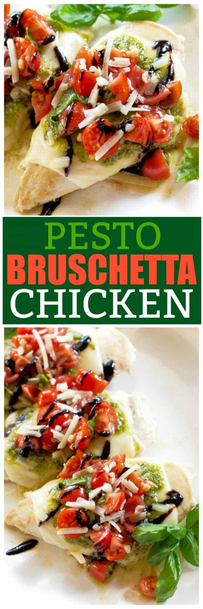 Pesto Bruschetta Chicken