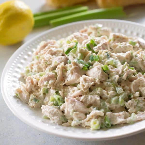 The Best Chicken Salad Recipe (+VIDEO) - The Girl Who Ate Everything