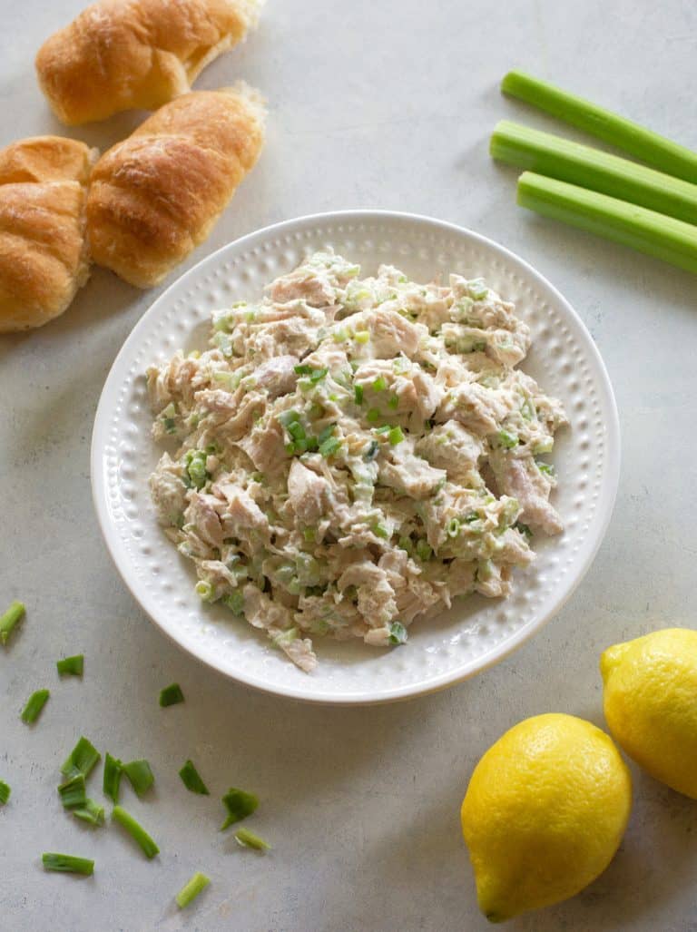 The Best Chicken Salad Recipe (+VIDEO) - The Girl Who Ate Everything