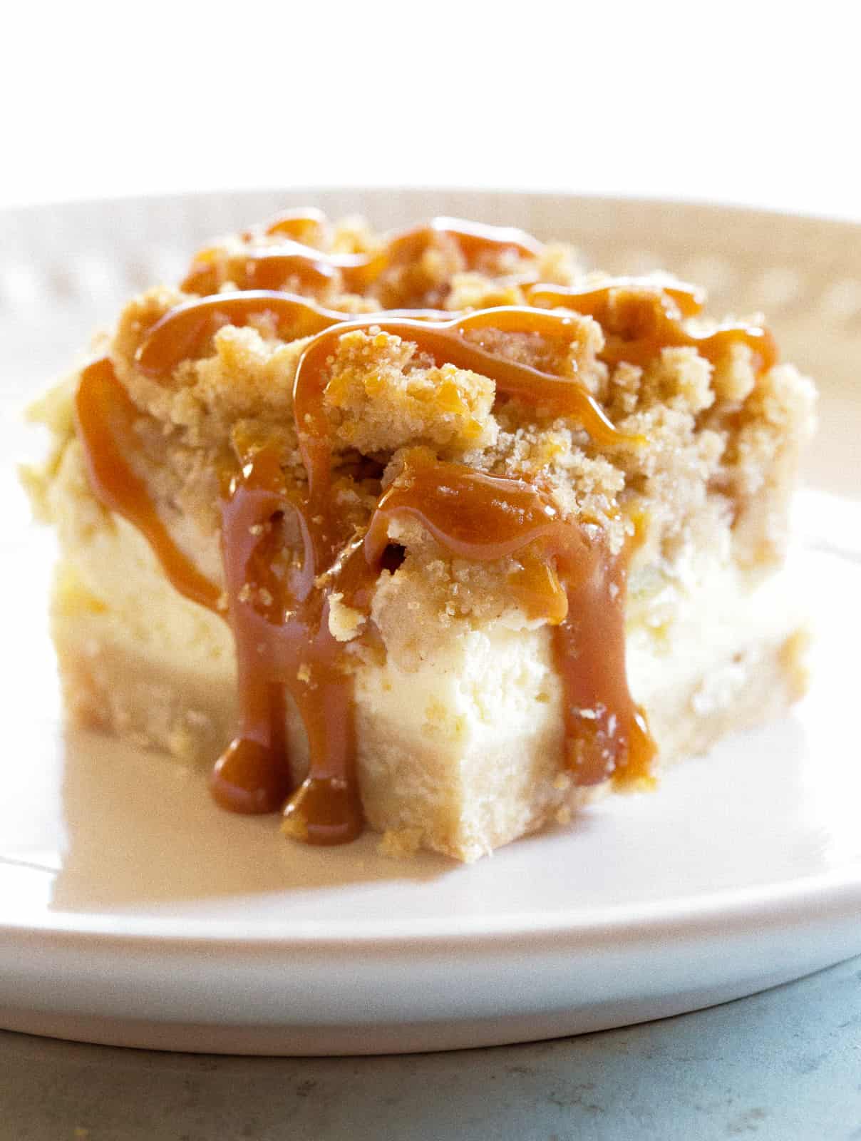 Caramel Apple Cheesecake Bars The Girl Who Ate Everything