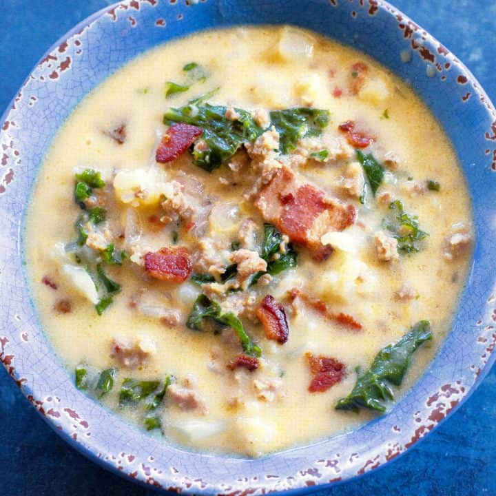 Keto Zuppa Toscana - The Girl Who Ate Everything