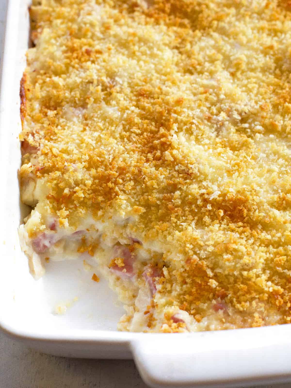 How to Make Chicken Cordon Bleu Casserole With Rice