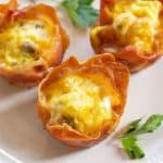 Prosciutto Sausage and Egg Cups