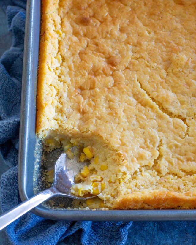 Corn Casserole Recipe (+VIDEO) The Girl Who Ate Everything