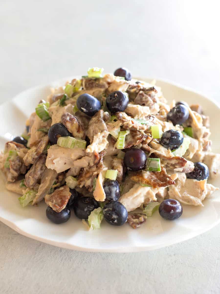 Keto Blueberry Pecan Rooster Salad