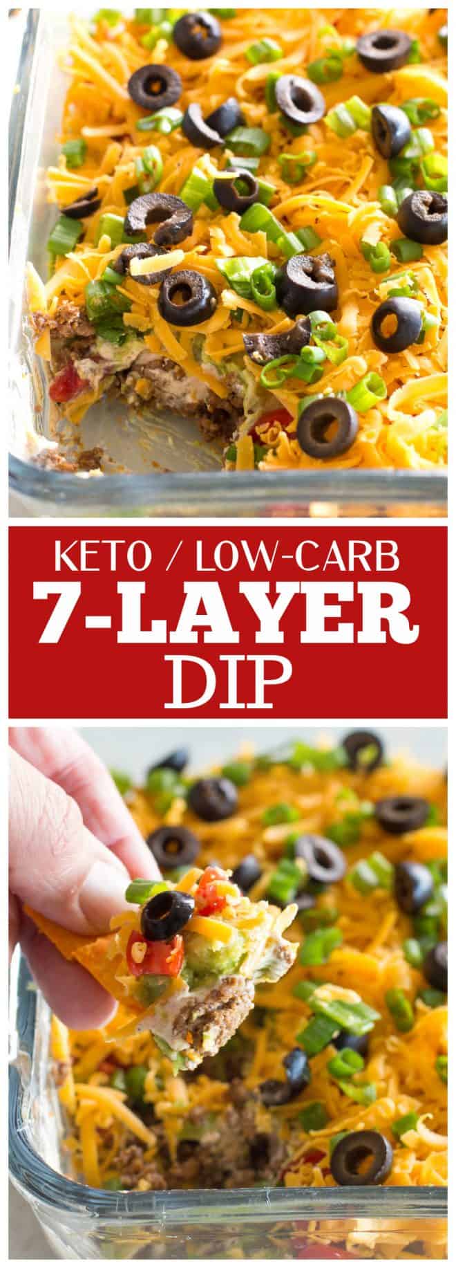 keto seven layer dip