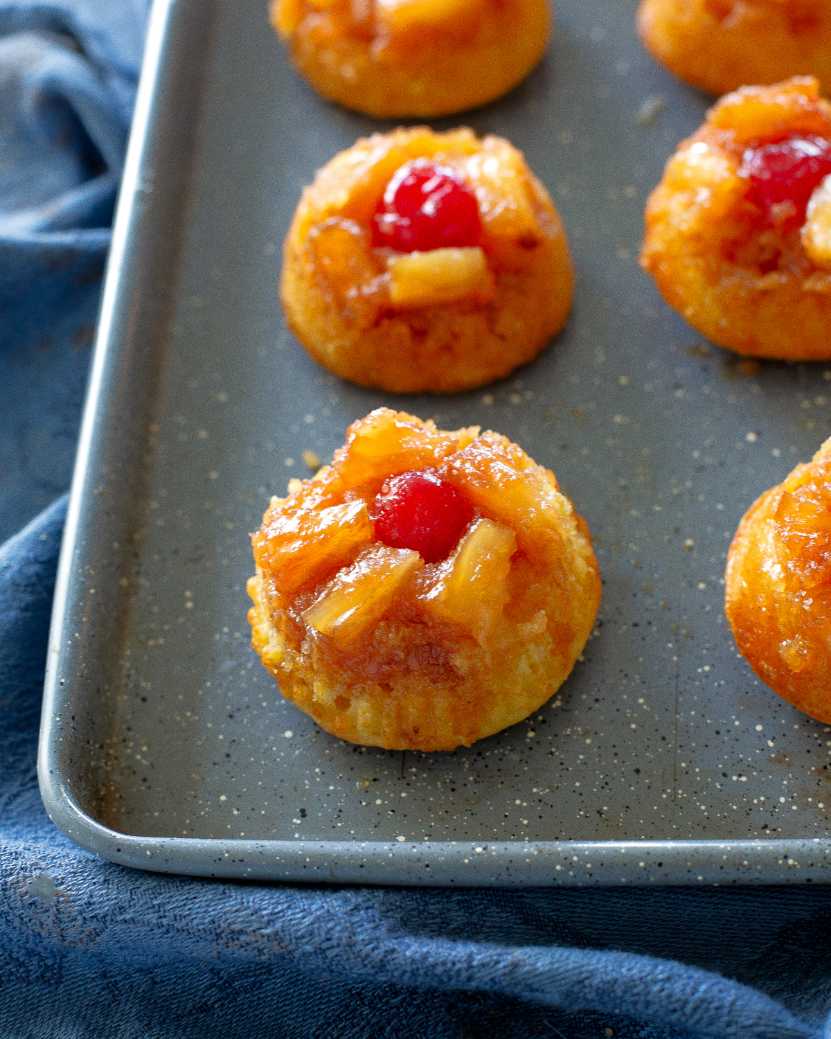 Pineapple Upside Down Cupcakes