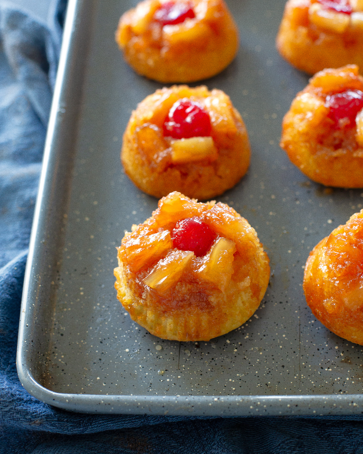 Pineapple Upside Down Cupcakes