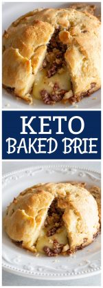 Keto Baked Brie - The Girl Who Ate Everything