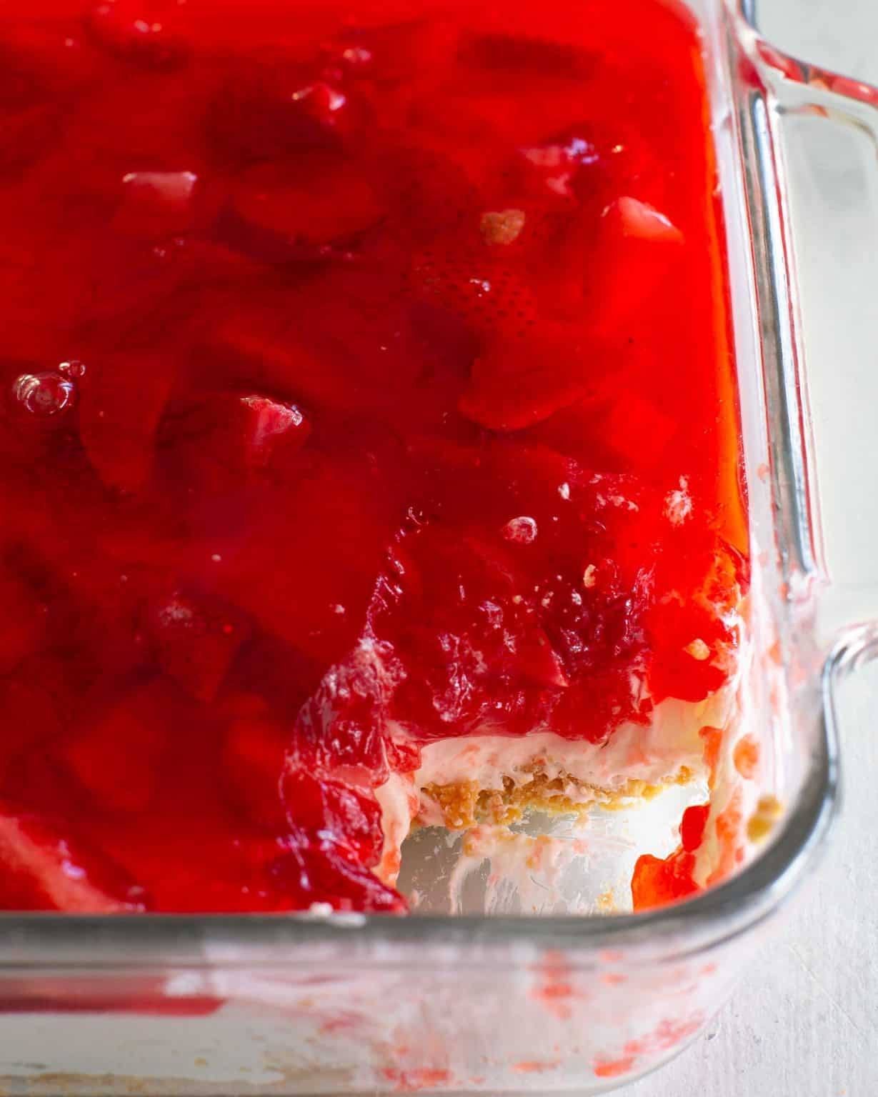 Keto Jello Pretzel Salad The Girl Who Ate Everything