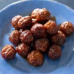 BBQ and Grape Jelly Meatballs