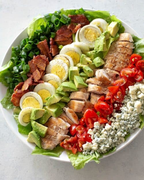 Cobb Salad Recipe - The Girl Who Ate Everything