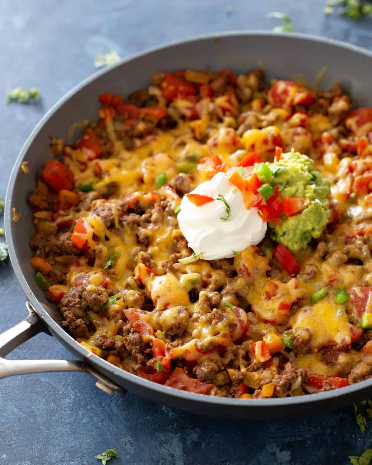 Taco Skillet (lowcarb/Keto) The Girl Who Ate Everything