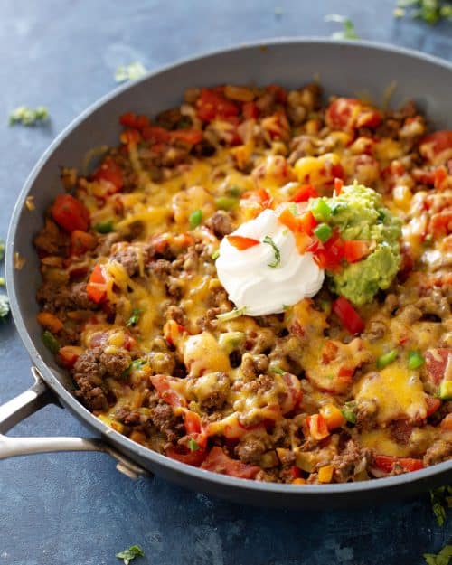 Taco Skillet (lowcarb/Keto) The Girl Who Ate Everything