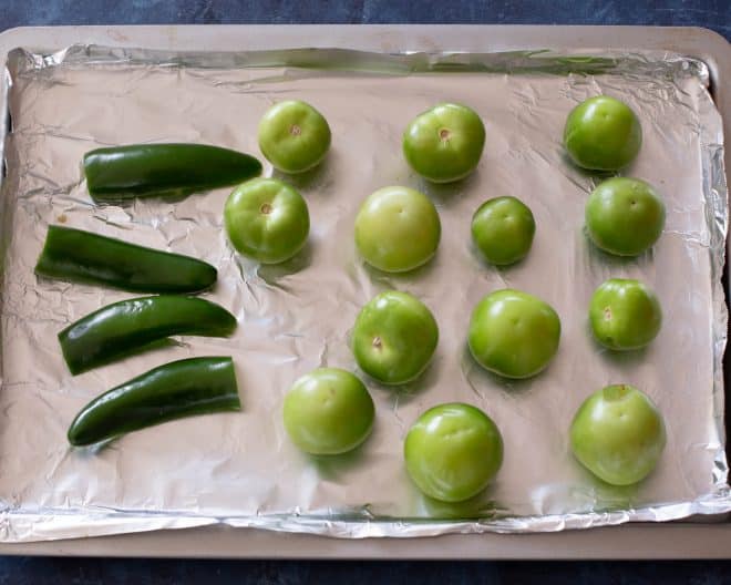 tomatillos and jalapenos