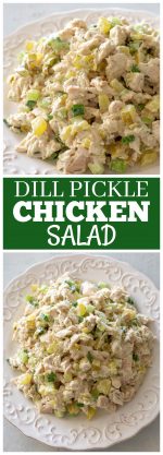 Dill Pickle Chicken Salad - The Girl Who Ate Everything