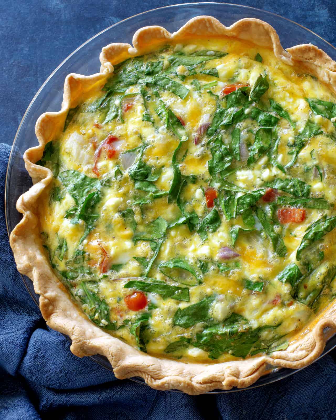 Spinach and Feta Quiche The Girl Who Ate Everything