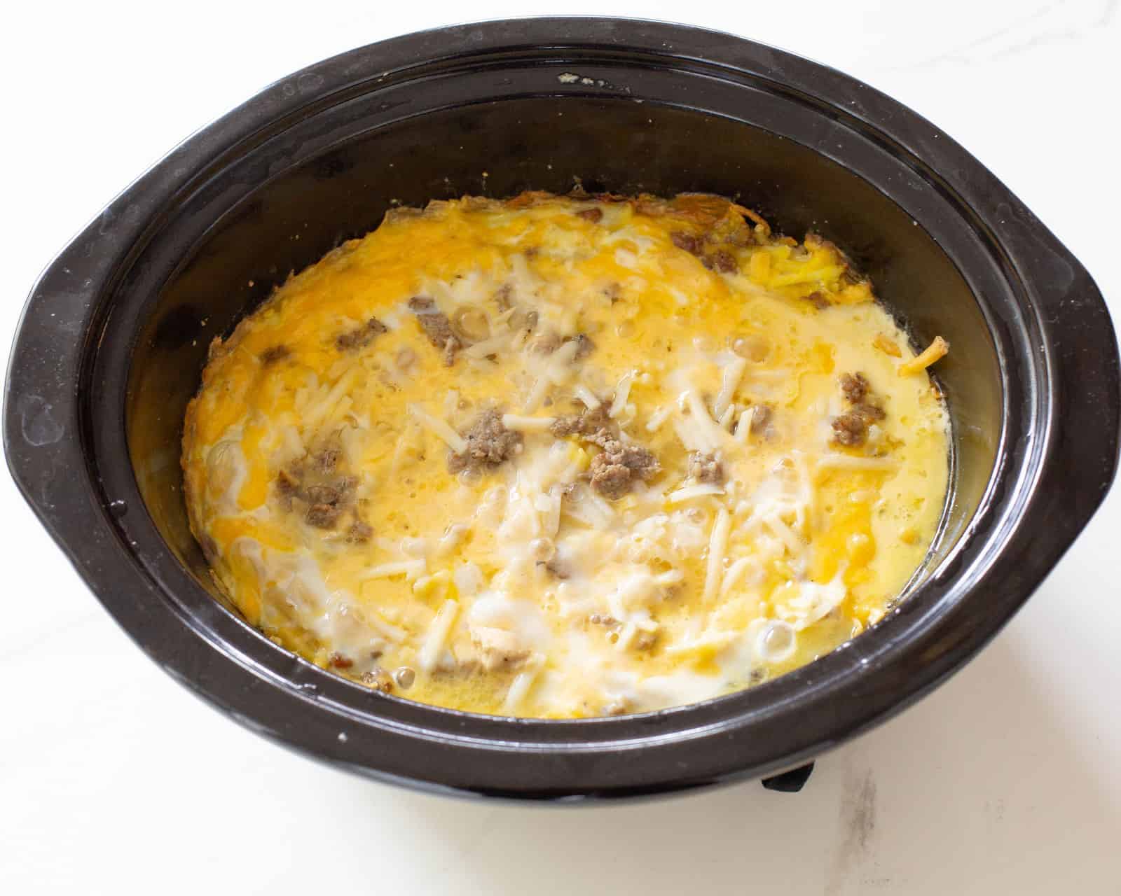 Crockpot Breakfast Casserole The Girl Who Ate Everything