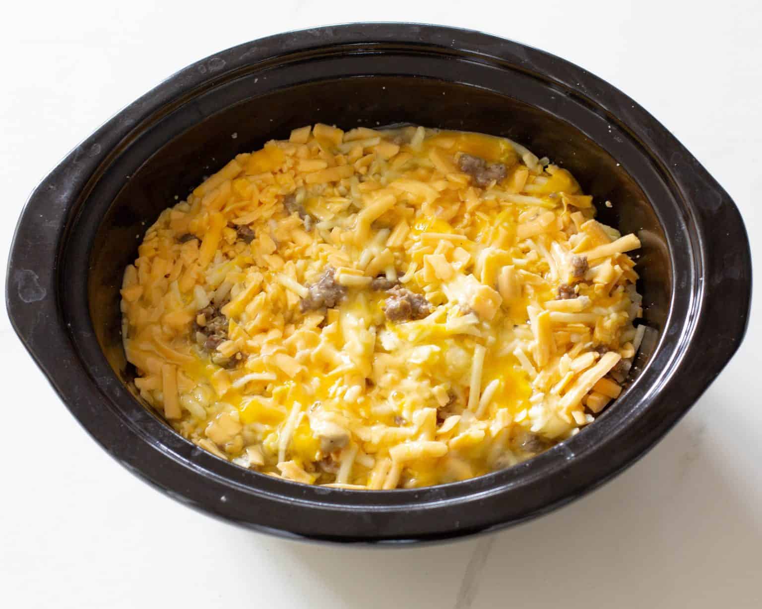 Crockpot Breakfast Casserole The Girl Who Ate Everything