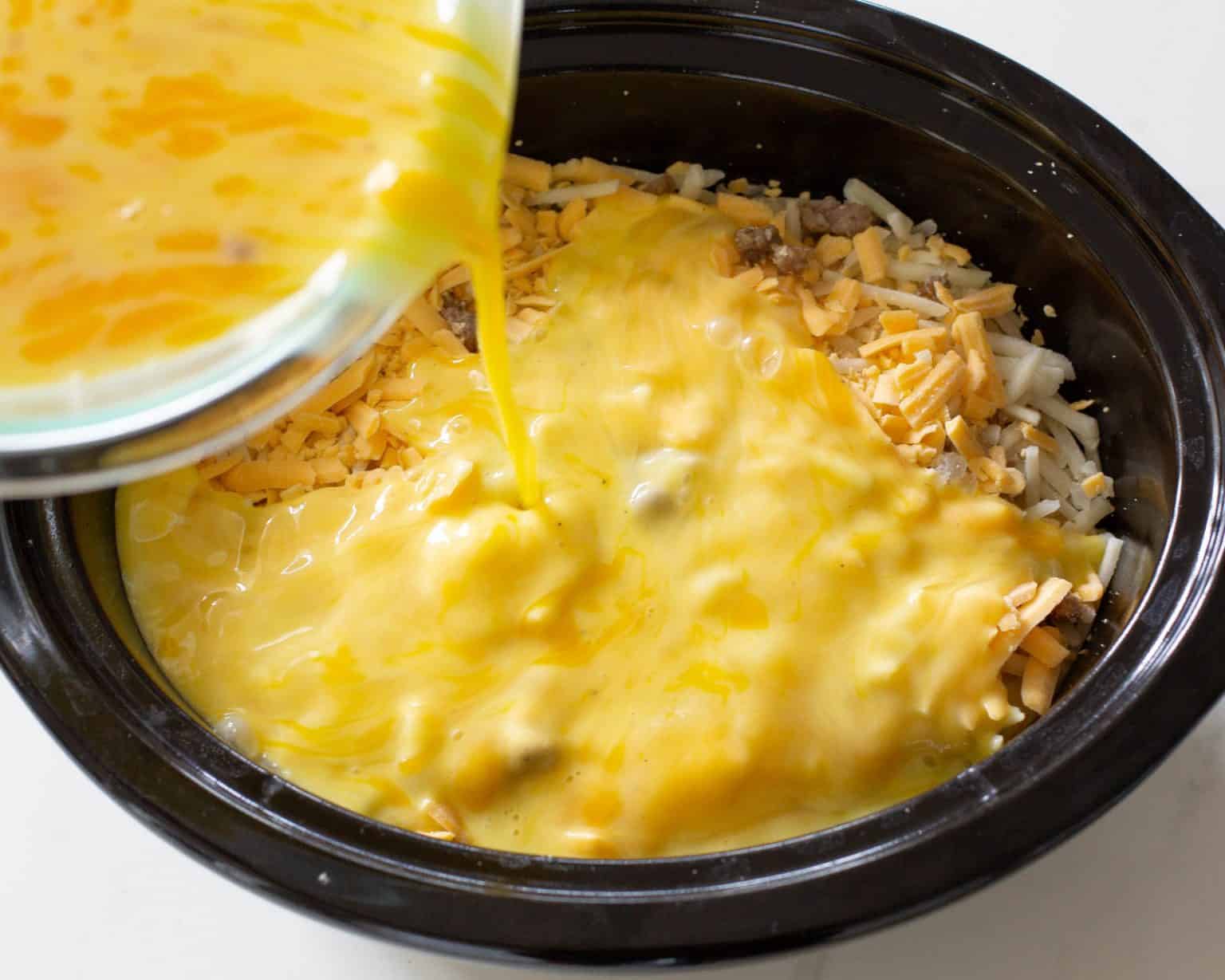 Crockpot Breakfast Casserole The Girl Who Ate Everything