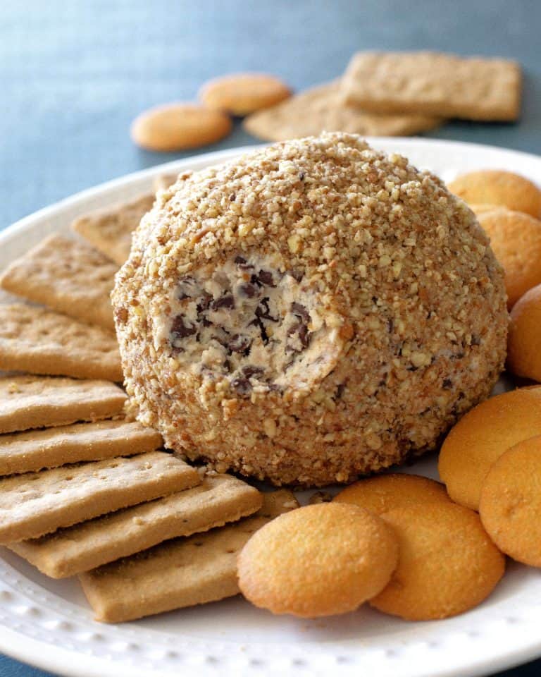 Cookie Dough Cheese Ball - The Girl Who Ate Everything
