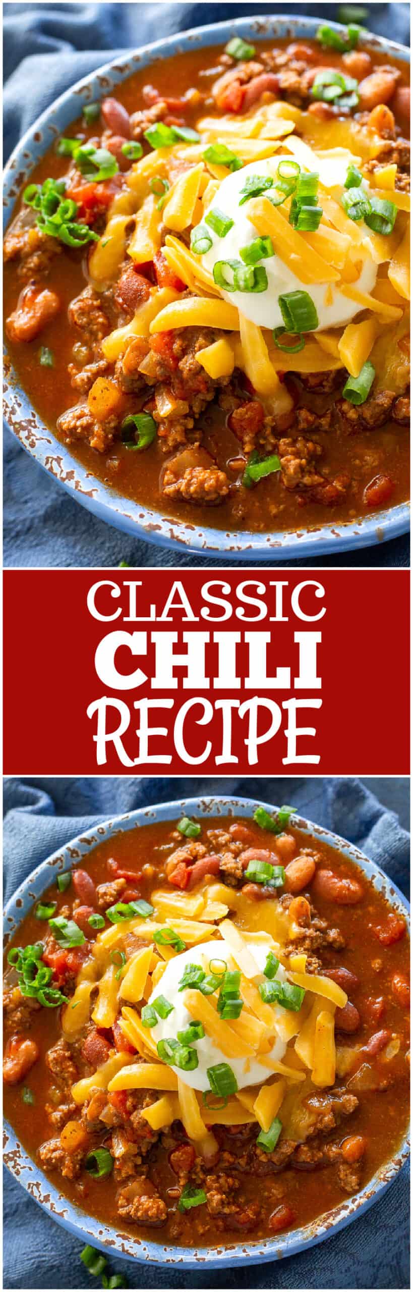 classic chili recipe