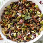 Warm Brussels Sprouts Salad