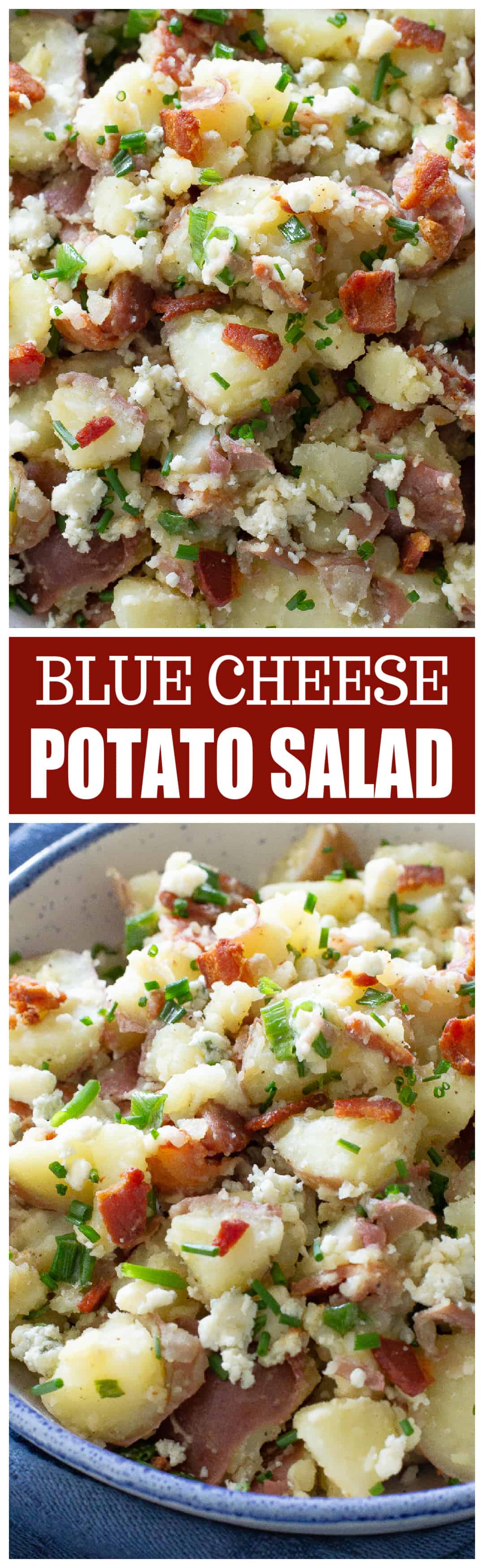 Blue cheese potato salad