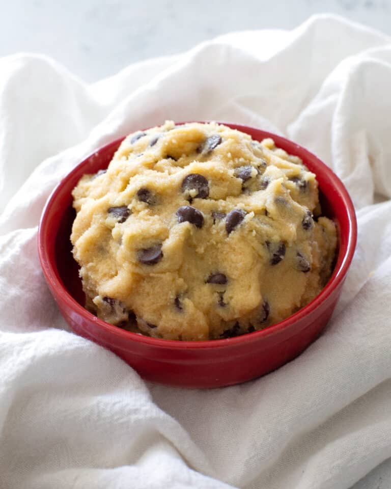 PB Chocolate Chip Keto Cookie Dough The Girl Who Ate Everything