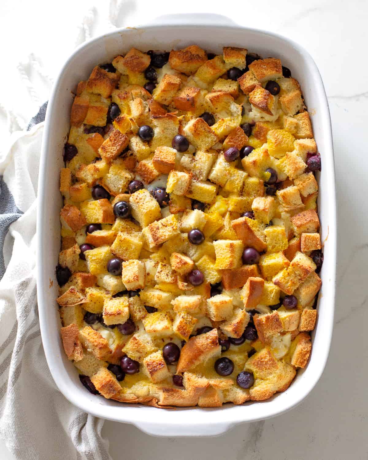 Blueberry French Toast Casserole