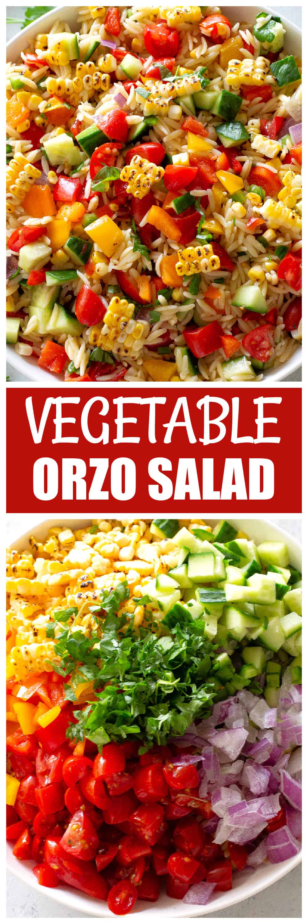 Vegetable Orzo Salad 