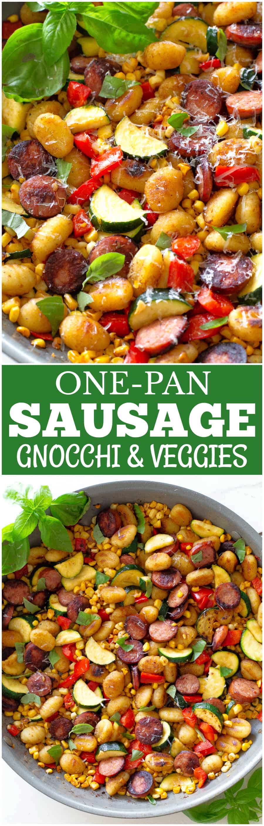One-Pan Sausage Gnocchi and Veggies 