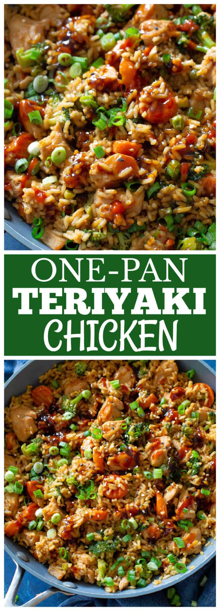 One-Pan Teriyaki Chicken and Rice (+VIDEO) - The Girl Who Ate Everything