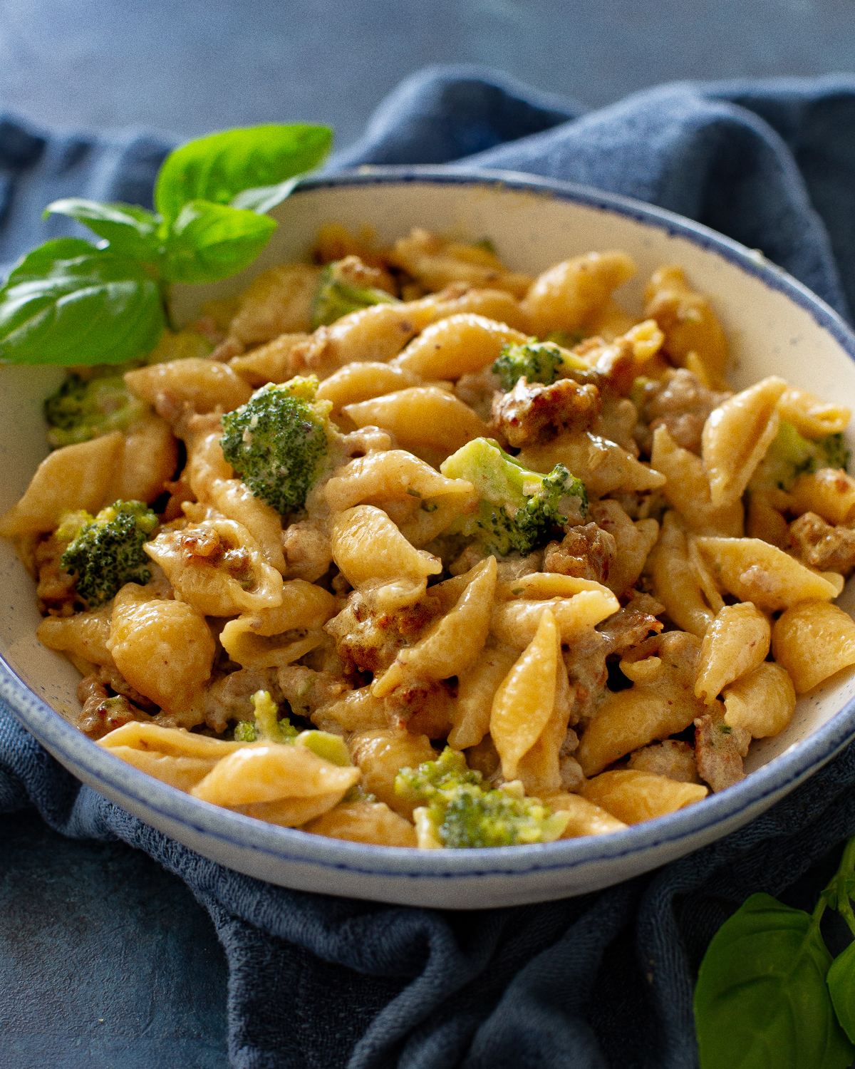 One-Pot Sausage Broccoli Pasta