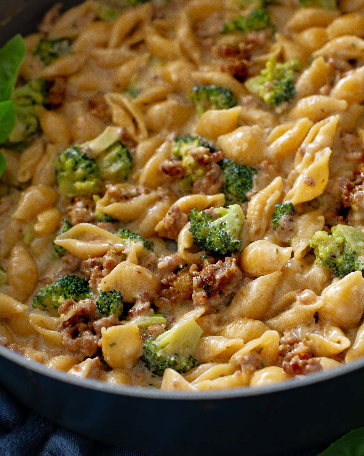 One-Pot Sausage Broccoli Pasta