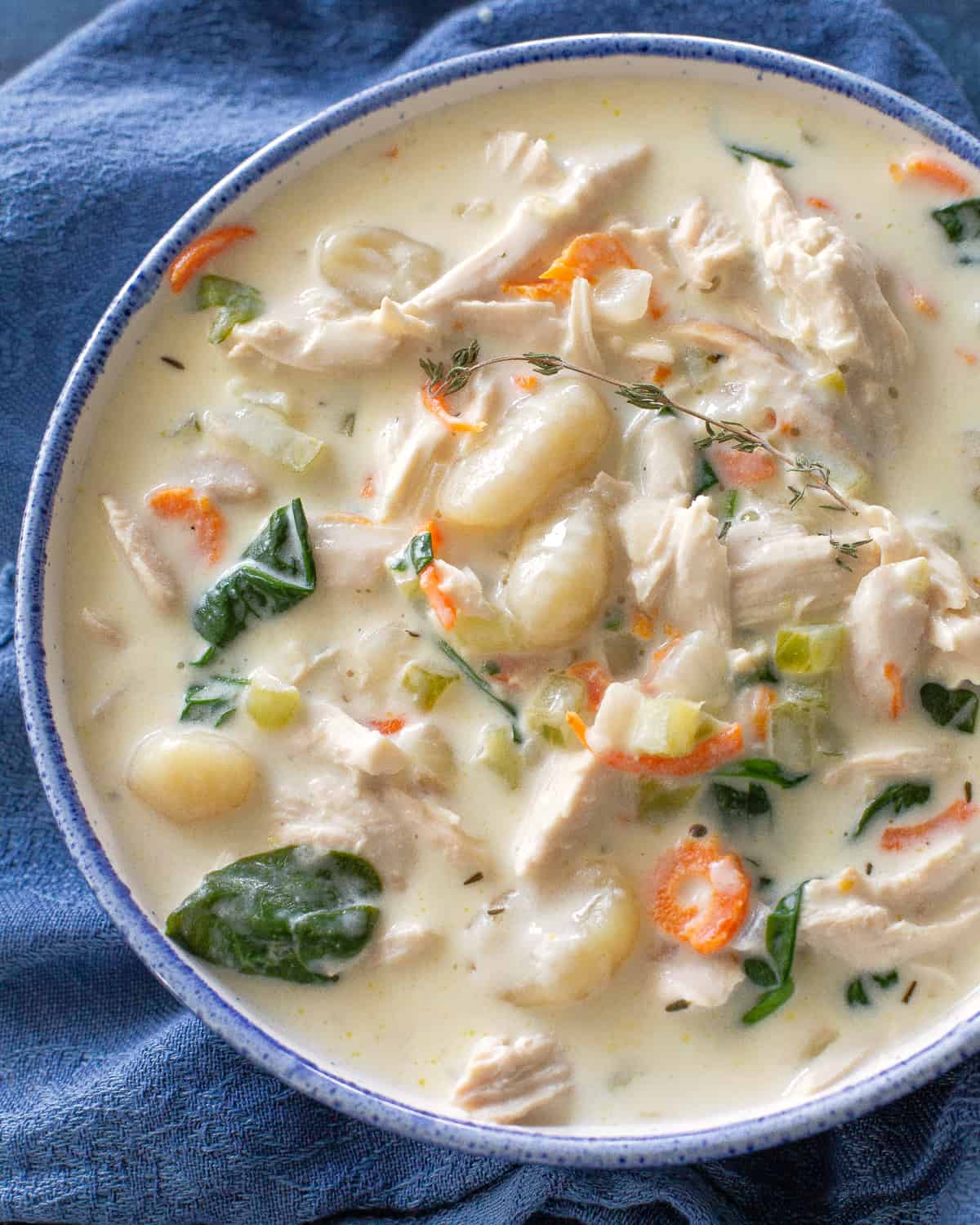 Chicken Gnocchi Soup - The Girl Who Ate Everything