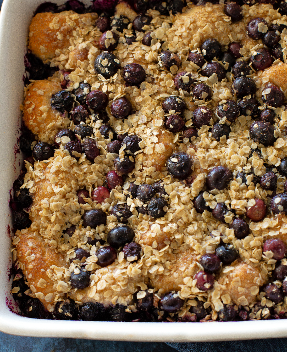 Blueberry Biscuit Bake