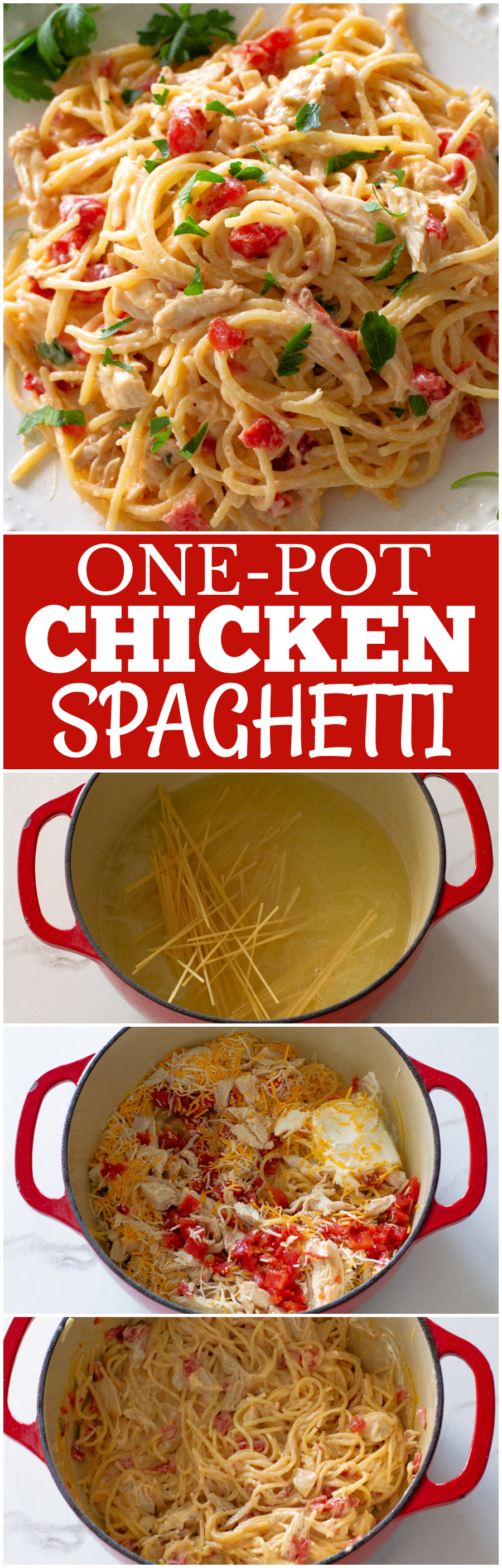 One-Pot Chicken Spaghetti 