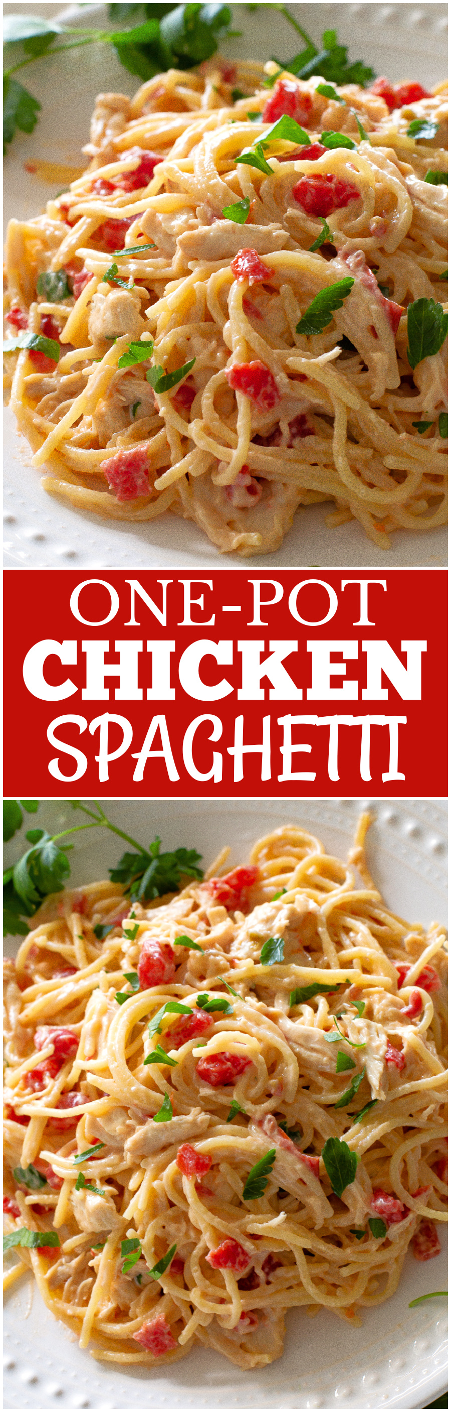 One-Pot Chicken Spaghetti 