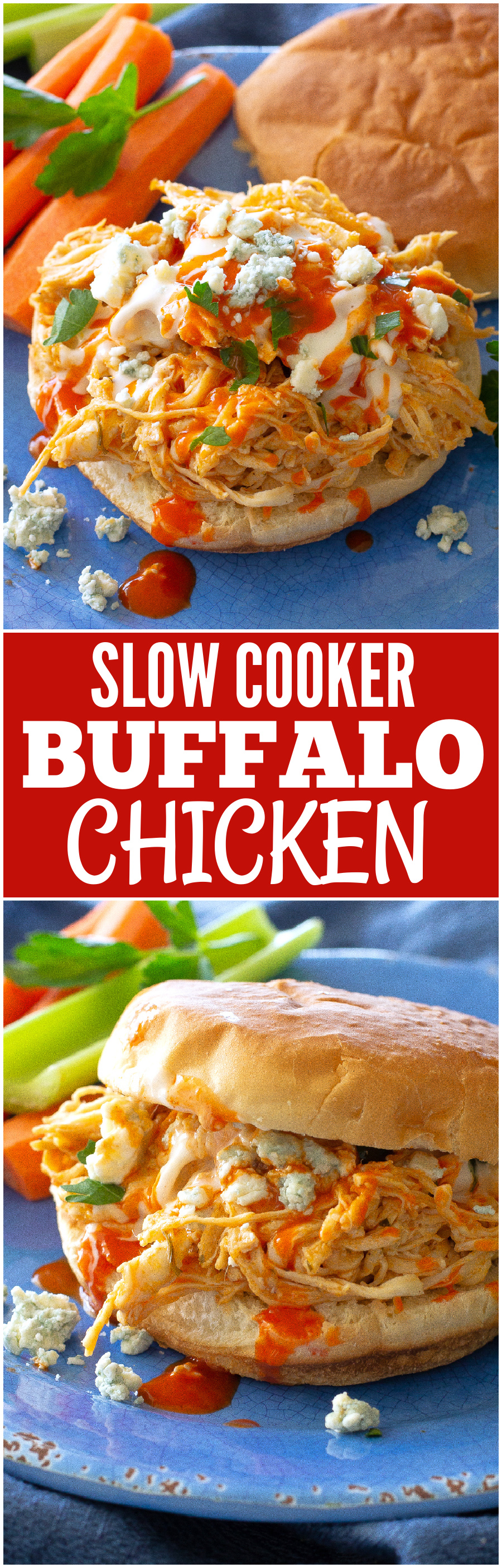 Slow Cooker Buffalo Chicken 
