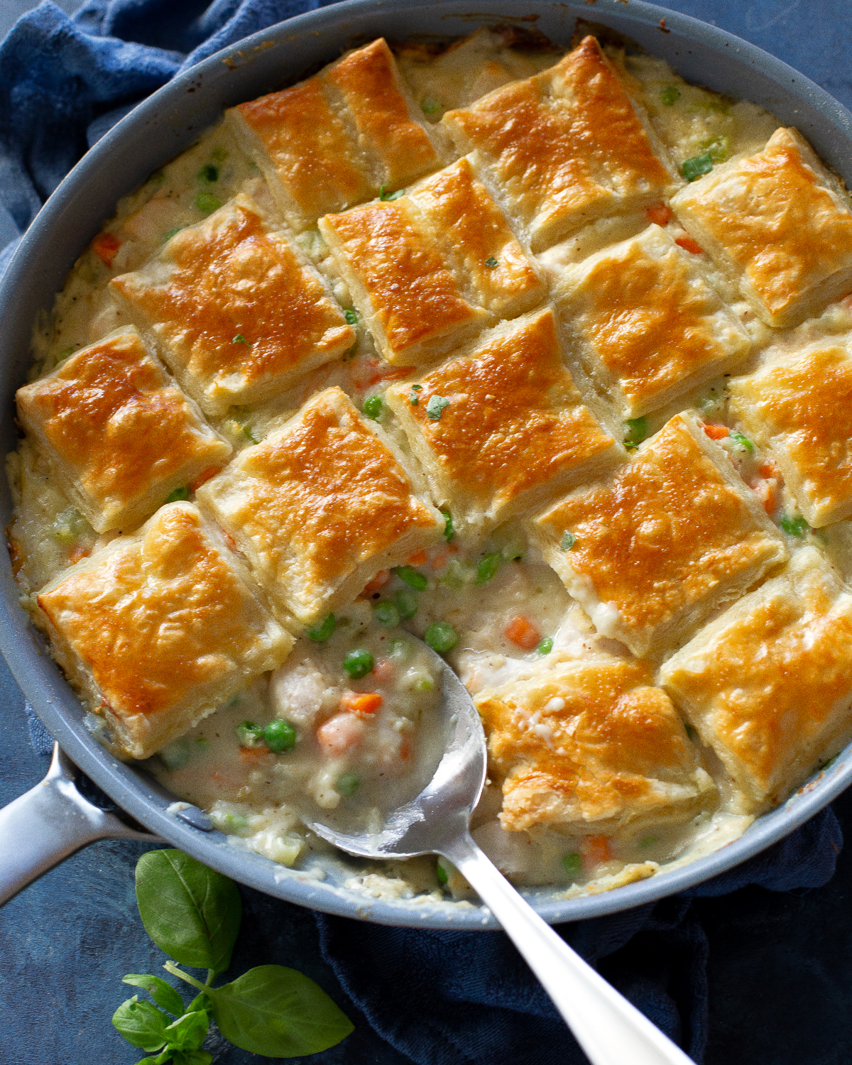 Skillet Chicken Pot Pie | The Girl Who Ate Everything