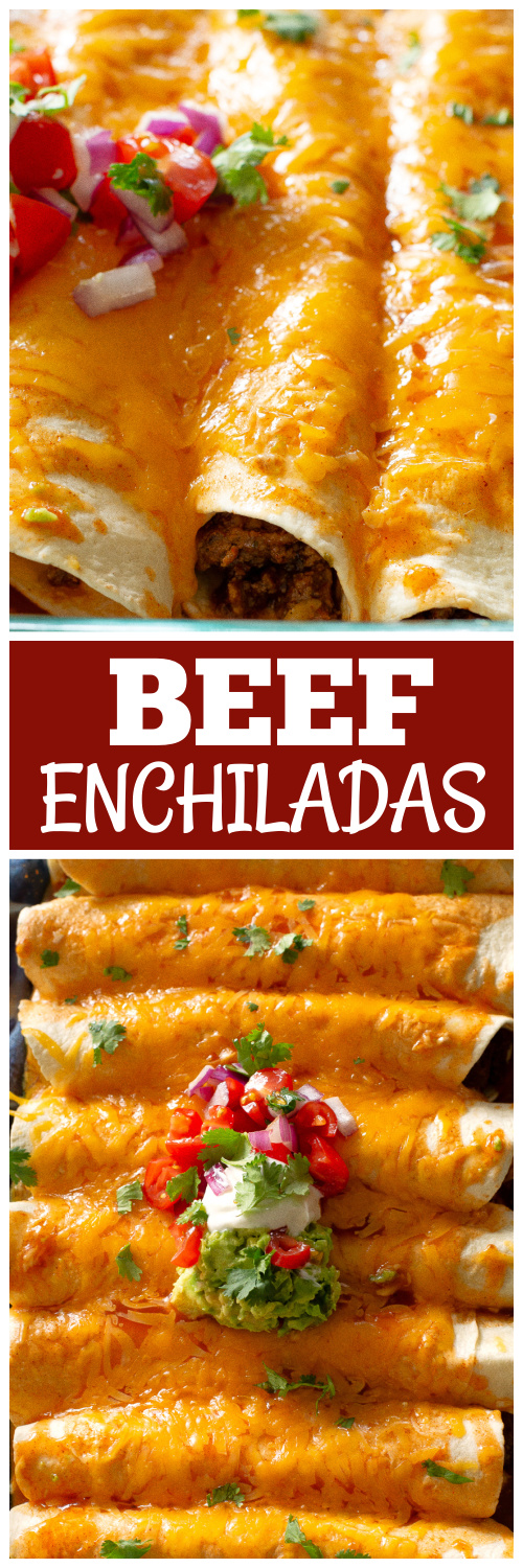 beef enchiladas