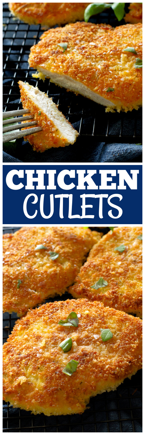 Parmesan Chicken Cutlets