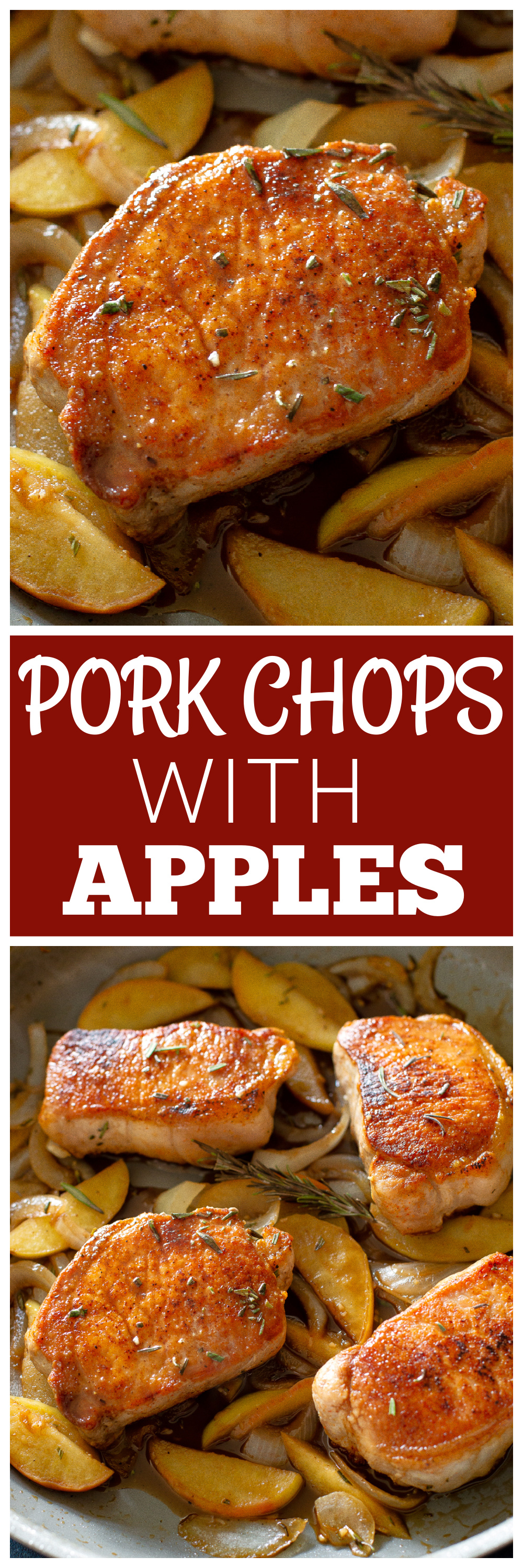 pork chops with apples