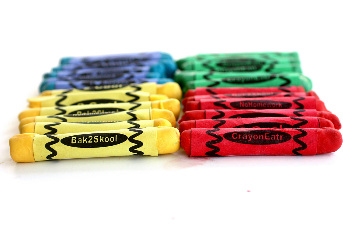 Edible Crayons for Teacher Appreciation Week