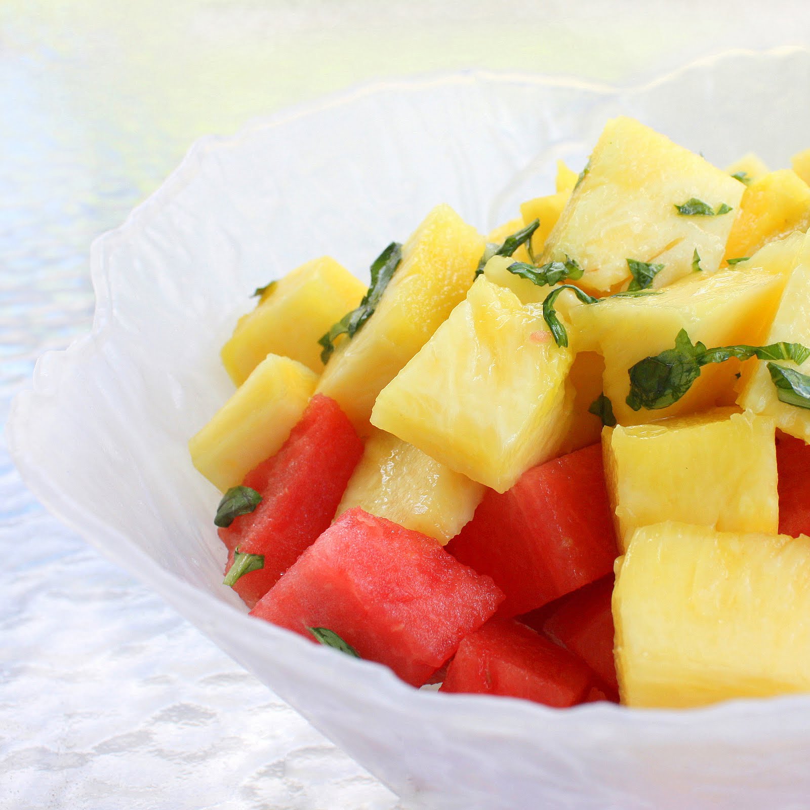 Pineapple and Watermelon Salsa The Girl Who Ate Everything